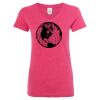 Women’s Glitter V-Neck T-Shirt Thumbnail
