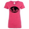 Women’s Glitter V-Neck T-Shirt Thumbnail