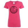 Women’s Glitter V-Neck T-Shirt Thumbnail