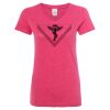 Women’s Glitter V-Neck T-Shirt Thumbnail