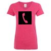 Women’s Glitter V-Neck T-Shirt Thumbnail