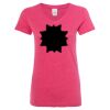 Women’s Glitter V-Neck T-Shirt Thumbnail