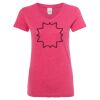 Women’s Glitter V-Neck T-Shirt Thumbnail