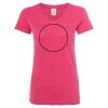 Women’s Glitter V-Neck T-Shirt Thumbnail
