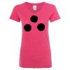 Women’s Glitter V-Neck T-Shirt Thumbnail