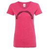 Women’s Glitter V-Neck T-Shirt Thumbnail