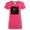 Women’s Glitter V-Neck T-Shirt Thumbnail