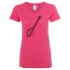Women’s Glitter V-Neck T-Shirt Thumbnail