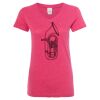 Women’s Glitter V-Neck T-Shirt Thumbnail
