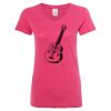 Women’s Glitter V-Neck T-Shirt Thumbnail