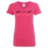 Women’s Glitter V-Neck T-Shirt Thumbnail