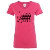 Women’s Glitter V-Neck T-Shirt Thumbnail