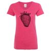 Women’s Glitter V-Neck T-Shirt Thumbnail