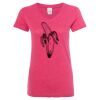 Women’s Glitter V-Neck T-Shirt Thumbnail