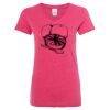 Women’s Glitter V-Neck T-Shirt Thumbnail