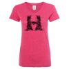 Women’s Glitter V-Neck T-Shirt Thumbnail