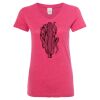 Women’s Glitter V-Neck T-Shirt Thumbnail