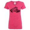 Women’s Glitter V-Neck T-Shirt Thumbnail