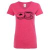 Women’s Glitter V-Neck T-Shirt Thumbnail