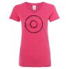 Women’s Glitter V-Neck T-Shirt Thumbnail