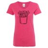 Women’s Glitter V-Neck T-Shirt Thumbnail