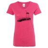 Women’s Glitter V-Neck T-Shirt Thumbnail