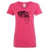 Women’s Glitter V-Neck T-Shirt Thumbnail