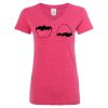 Women’s Glitter V-Neck T-Shirt Thumbnail