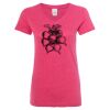 Women’s Glitter V-Neck T-Shirt Thumbnail
