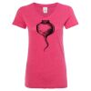 Women’s Glitter V-Neck T-Shirt Thumbnail