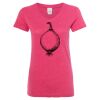 Women’s Glitter V-Neck T-Shirt Thumbnail