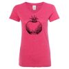 Women’s Glitter V-Neck T-Shirt Thumbnail