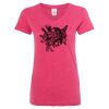 Women’s Glitter V-Neck T-Shirt Thumbnail