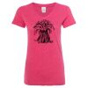 Women’s Glitter V-Neck T-Shirt Thumbnail