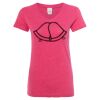 Women’s Glitter V-Neck T-Shirt Thumbnail