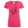 Women’s Glitter V-Neck T-Shirt Thumbnail