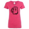 Women’s Glitter V-Neck T-Shirt Thumbnail