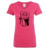 Women’s Glitter V-Neck T-Shirt Thumbnail