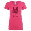 Women’s Glitter V-Neck T-Shirt Thumbnail