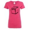 Women’s Glitter V-Neck T-Shirt Thumbnail