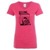 Women’s Glitter V-Neck T-Shirt Thumbnail