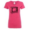 Women’s Glitter V-Neck T-Shirt Thumbnail
