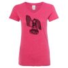 Women’s Glitter V-Neck T-Shirt Thumbnail