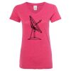 Women’s Glitter V-Neck T-Shirt Thumbnail