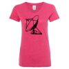 Women’s Glitter V-Neck T-Shirt Thumbnail