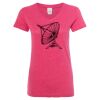 Women’s Glitter V-Neck T-Shirt Thumbnail
