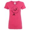 Women’s Glitter V-Neck T-Shirt Thumbnail