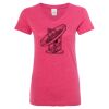 Women’s Glitter V-Neck T-Shirt Thumbnail