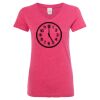 Women’s Glitter V-Neck T-Shirt Thumbnail