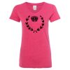 Women’s Glitter V-Neck T-Shirt Thumbnail